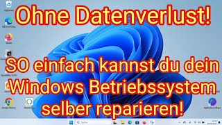 So einfach kannst du dein Windows Betriebssystem ohne Datenverlust selber reparieren [upl. by Iene]