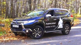 2016 Mitsubishi Pajero Sport Test Drive [upl. by Notfilc380]