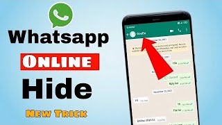 WhatsApp Par Online Hota Huwa Bhi Offline Kaise Dikhe  How to Disable WhatsApp Online Status [upl. by Calypso]