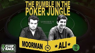 HUGE BLUFF From Chris Moorman As He And Ali Imsirovic Rumble In The Poker Jungle [upl. by Akram]