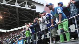 Raw video Seahawks fans break record for loudest stadium [upl. by Elbon721]