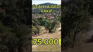 Kütahya Gediz vakıftada 2815 m² arazimiz 175000 TL 0532 393 93 62 [upl. by Aylad]