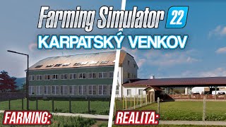 NOVÁ SLOVENSKÁ MAPA  Farming Simulator 22 Karpatský venkov [upl. by Jutta]