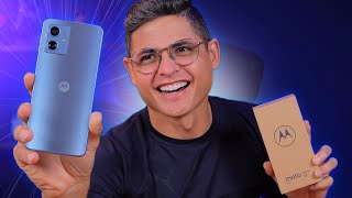 Motorola MOTO G54  um BOM CELULAR para VOCÊ Unboxing e Impressões [upl. by Eilrahc534]