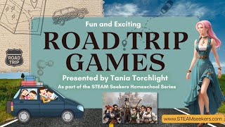 2024 Edition 5 FUN Road Trip Games to Play in the Car  Car Ride Games for Kids  Family Road Trip [upl. by Nolaj]