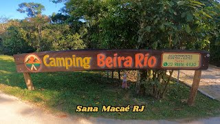 Camping beira rio sana Rj [upl. by Atiuqihs95]