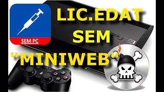 PS3 OFW 482 Games Backup Injectar LICEDAT Sem Pc e Miniweb [upl. by Prouty]