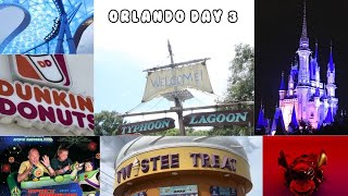 Walt Disney World Vlog Day 3  Typhoon Lagoon  Spent the Evening at Magic Kingdom  ORLANDO 2024 [upl. by Merow]