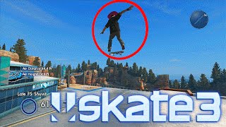 Skate 3  HOW TO TRICKLINE  X7 Albert [upl. by Edholm]