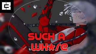 「Nightcore」 →Such A Whre Lyrics Stellular remix [upl. by Rozalin204]