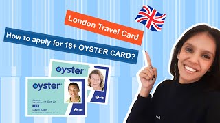 18 OYSTER CARD APPLICATION  Travel Pass to travel in London  TFL Services [upl. by Aimac438]