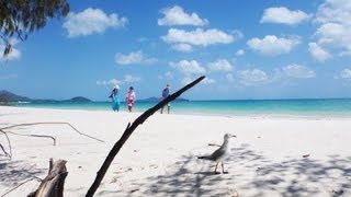 Whitehaven Beach  Whitsunday Islands [upl. by Imorej]