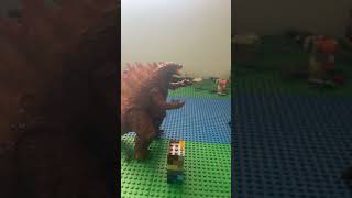 Thermo lizard ripping my jaw off my version stopmotion shingodzilla [upl. by Nyltak]