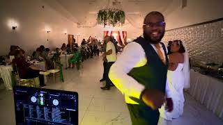 Wedding Reception dinner DJ Rodney with some Dancehall RampB  Latin [upl. by Beora730]