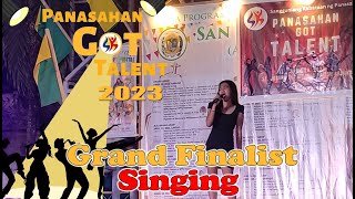 Panasahan Got Talent Grand Finalist Performing Singing Nosi Balasi by Janine Berdin [upl. by Russon]