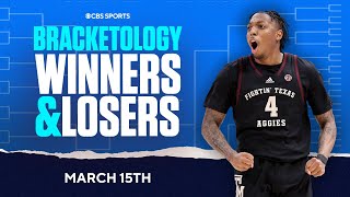 College Basketball Bracketology biggest WINNERS and LOSERS from Friday Aggies ROLL ON  CBS Sports [upl. by Dyl]