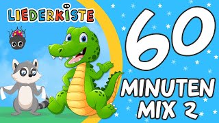 KINDERLIEDERMIX 60 MINUTEN Vol 2  20 unserer beliebtesten Kinderlieder in einem Mix [upl. by Davidde898]