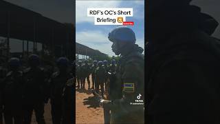 Rwanda Défense Force in UN shorts rwandatoday [upl. by Nilesoy226]