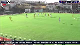 Karasuspor ve Evrensekizspor Bölgesel Amatör Lig Geniş Maç Özeti [upl. by Otrebla]