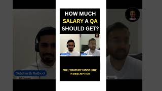 QA Engineer Salary  How Much Can You Earn As A Software Tester shorts salary softwaretesting [upl. by Auhoj]