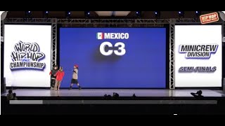 C3  Mexico  MiniCrew Division  2024 World Hip Hop Dance Championship Semifinals [upl. by Arraeic675]