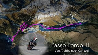 Passo Pordoi II  Von Arabba nach Canazei [upl. by Shalom]