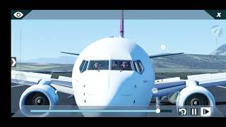 X Plane Mobile my Smooth Landing [upl. by Ennaeilsel]