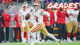 49ers 17 Vikings 22 Grades [upl. by Halette]