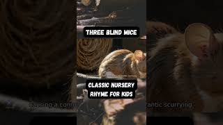 Three Blind Mice  classic Nursery rhymes for kids [upl. by Januarius]