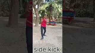 Side kick work tutorial martial art training short video YouTube [upl. by Aserehc672]