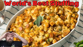 THE WORLDS BEST STUFFING RECIPE Review amp How To [upl. by Leynwad]