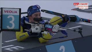 BIATHLON 2024 INDIVIDUEL FEMMES CHAMPIONNATS DEUROPE BREZNOOSRBLIE 2024 [upl. by Asiel584]