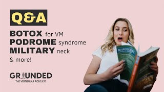 FAQs With Dr Madison Botox for Vestibular Migraine Prodrome Symptoms Military Neck amp more [upl. by Etz992]