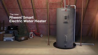 Rheem® Smart Electric Water Heater with LeakGuard™ [upl. by Wells442]