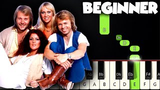 Happy New Year  ABBA  BEGINNER PIANO TUTORIAL  SHEET MUSIC by Betacustic [upl. by Artined429]