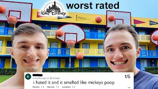 Old People Stay at Worst Rated Disney World Hotel [upl. by Laurentia]