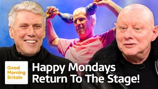 Happy Mondays’ Legends Shaun Ryder and Bez Discuss Going Back on Tour  Good Morning Britain [upl. by Blondelle]