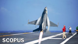 Incredible Extreme Vertical Takeoff by two US Female F16 Pilots [upl. by Aramit]