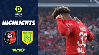 STADE RENNAIS FC  FC NANTES 3  0  Highlights  SRFC  FCN  20222023 [upl. by Atoiganap]