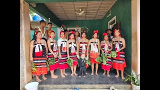 Beautiful Naga Girls dance at occasion of ChagaGaadi festival Nagaland explorrwithme nagatribe [upl. by Aiva]