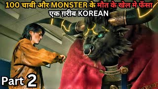 Part 2  Poor Guy Trapped in Monster Buffalo Challenge amp 100 Keys  Series Explained in Hindi amp Urdu [upl. by Pearle]