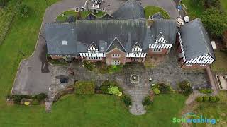 Welsh Slate Roof Cleaning and Treatment by Softwashing UK [upl. by Brandyn517]