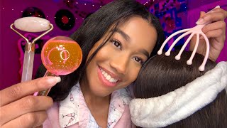 ASMR Girl Who’s Obsessed With You Invites You To a Sleepover 😴 Personal Attention ASMR [upl. by Wren]