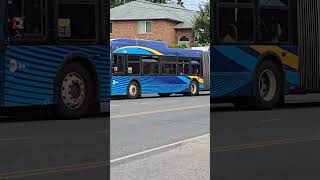 A Bus at a Intersection in CedarhurstInwood New York [upl. by Jamey]