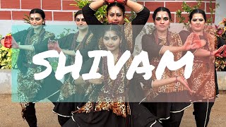 SHIVAM  Lord Shiva thematic dance  working women batch students of Bhadram School of Arts [upl. by Lowis]