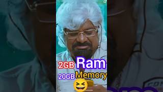 2GB RAM  20GB MEMORY Dharmavarapu Subramanyam 😆😆comedy guru Appplevideos [upl. by Suicul]