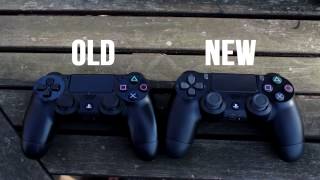 OLD PS4 CONTROLLER VS NEW PS4 CONTROLLER COMPARISON [upl. by Currey93]