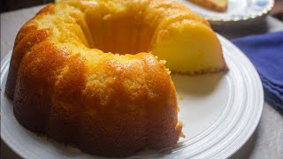 Butter Bundt Cake Recipe [upl. by Aeslahc]