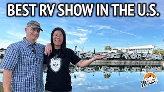 What Its Like to Attend the Best RV Show in America  Tampa RV Show VLOG [upl. by Audry839]