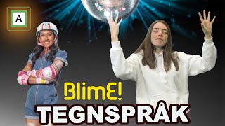 BLIME på tegnspråk  quotDen enequot [upl. by Elohcan304]